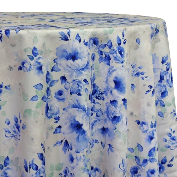 Blue Flora Table Linen