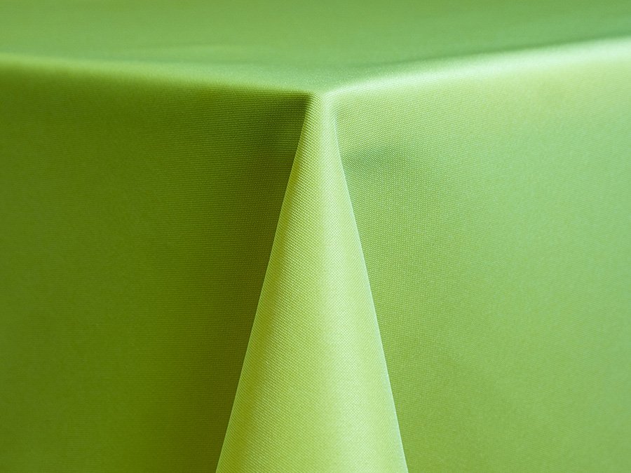 Lime Poly Table Linen
