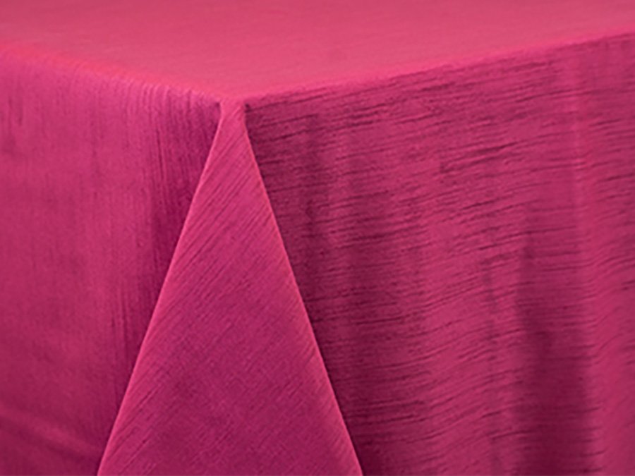 Raspberry Majestic Table Linen