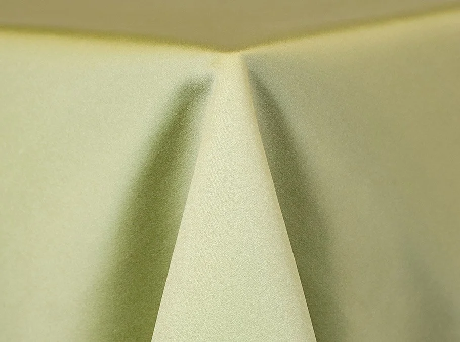Light Olive Lamour Table Linen