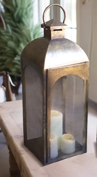 20" Antique Bronze Lantern
