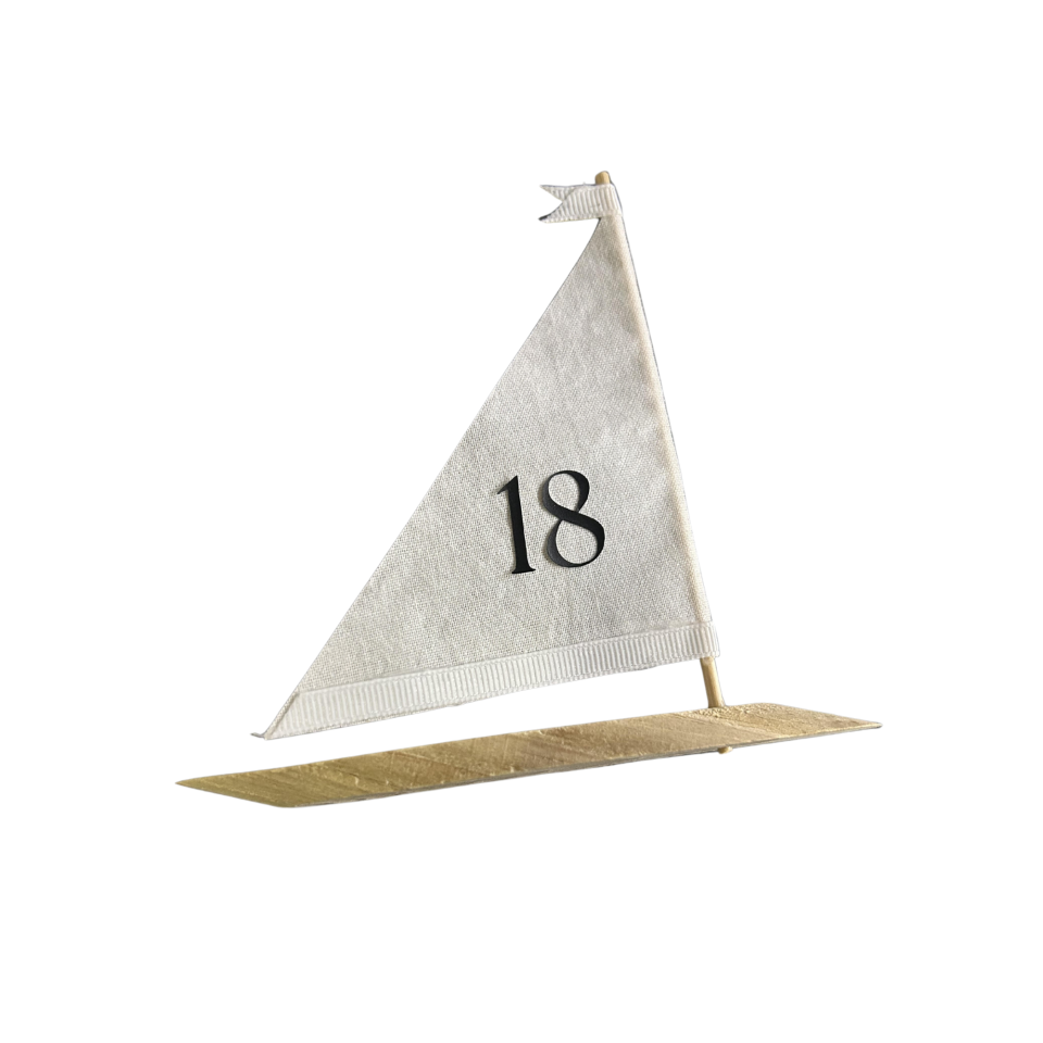 Sailboat Table Number (1-18)