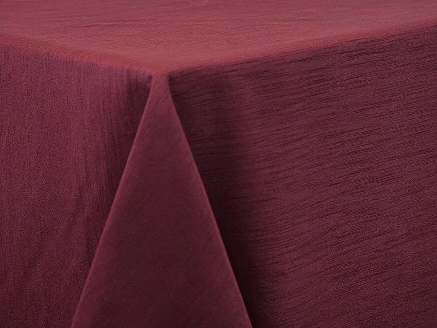 Burgundy Majestic Table Linen