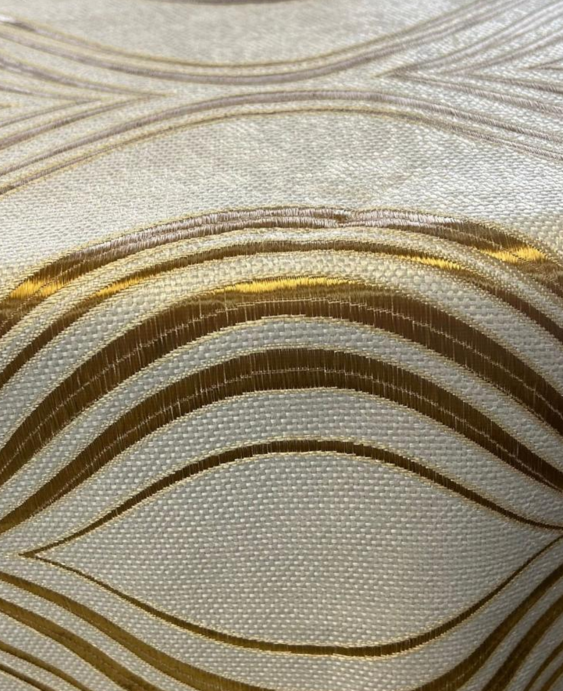 Gold Eclipse Jacquard (Reversible) Table Linen