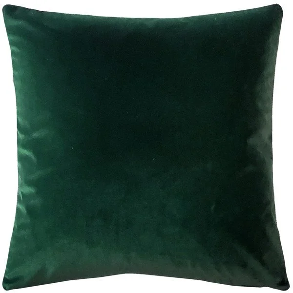 Forest Velvet Throw Pillow
