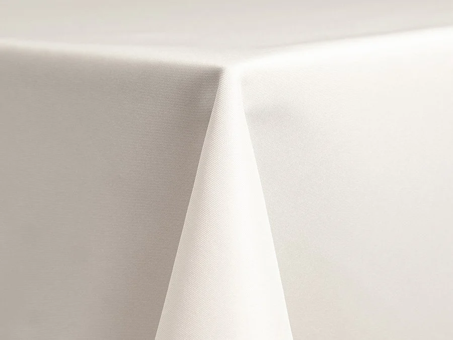 White Poly Table Linen