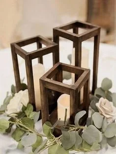 Wood Framed Lanterns