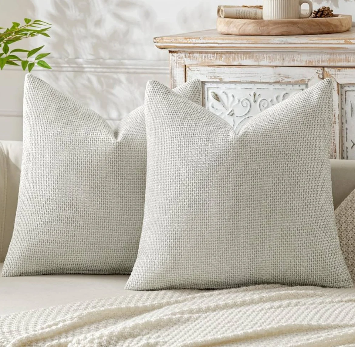 Dove Cross Stitched Velvet Throw Pillow