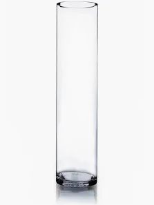 Large 6" x 24" Glass Cylinder Vase