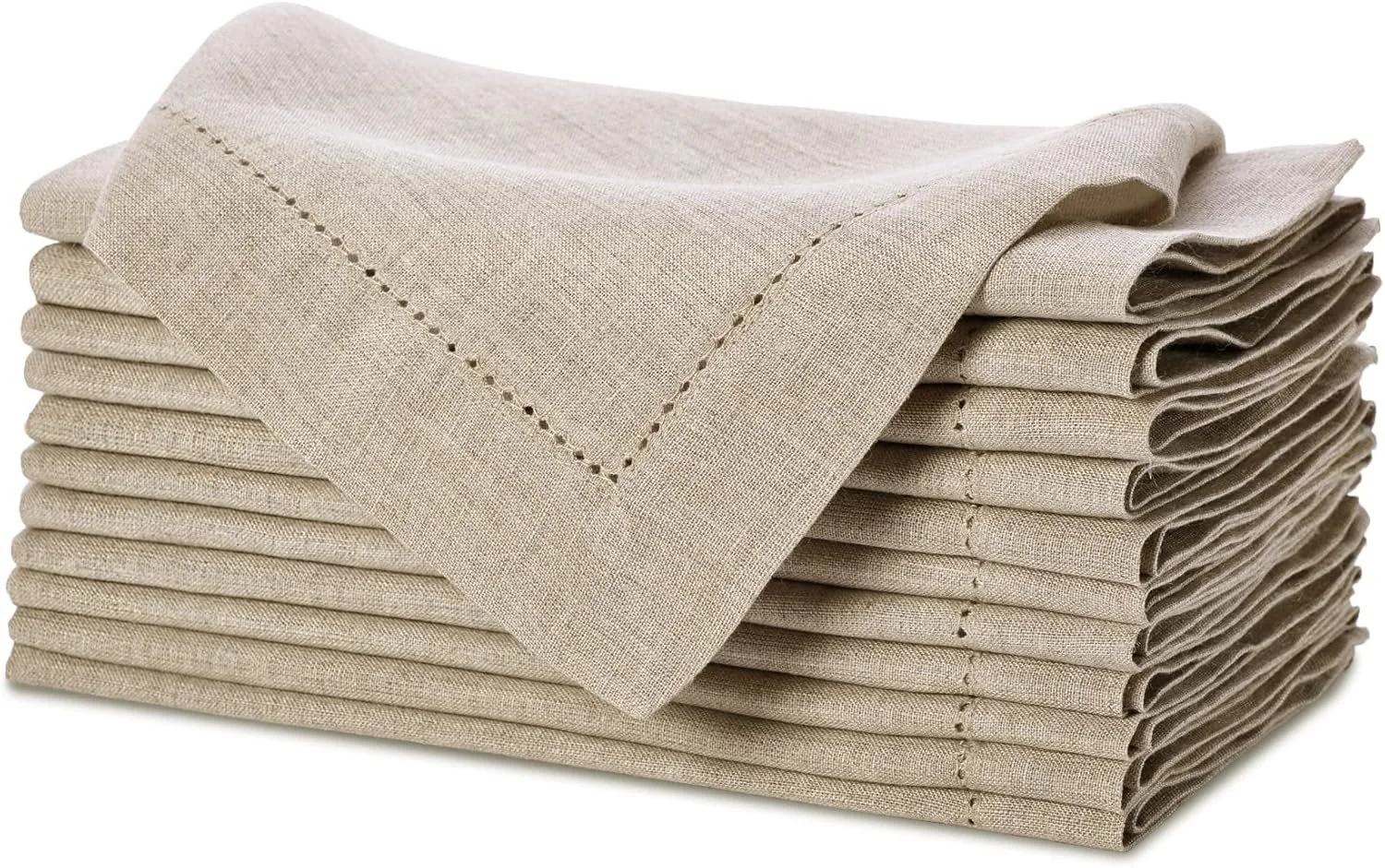 Natural Hemstitch Napkins