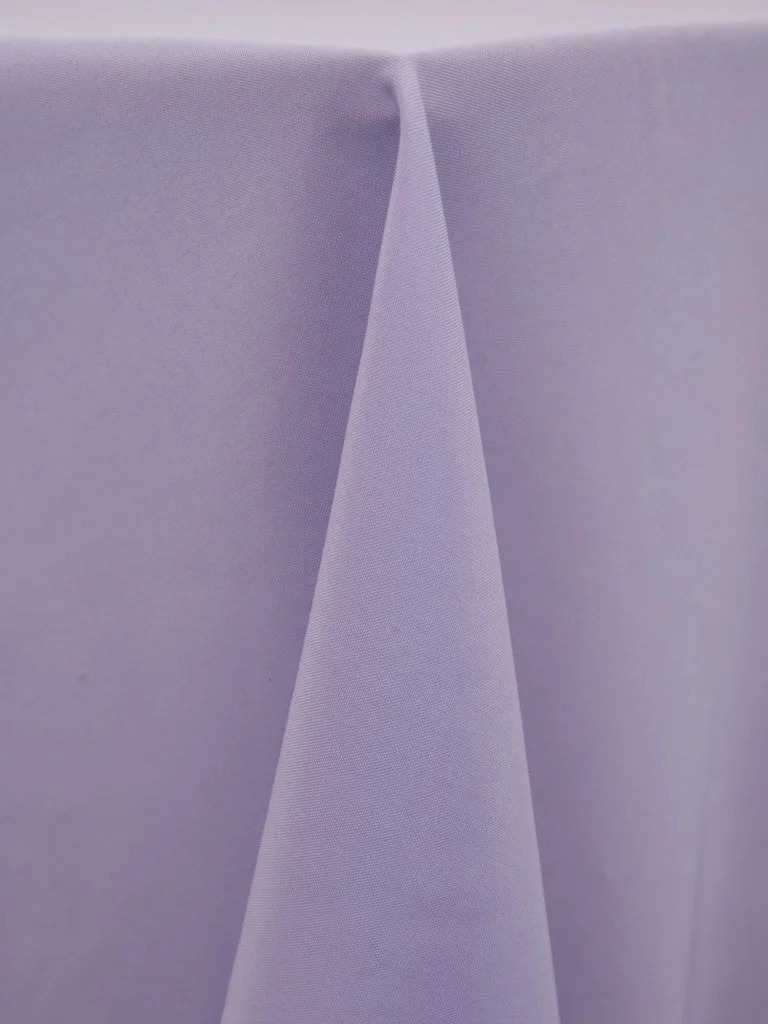Dark Lilac Poly Table Linen