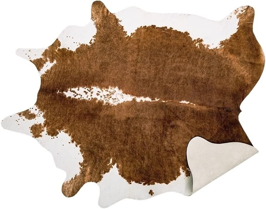 4' x 5' Faux Cowhide Rug
