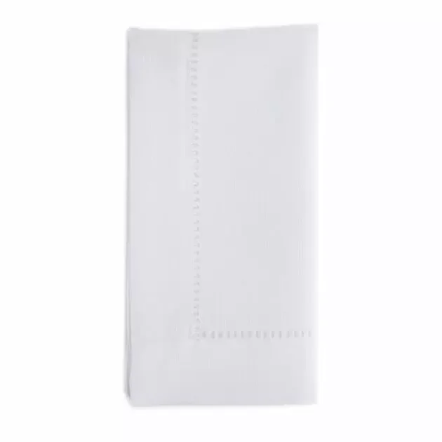White Hemstitch Napkins