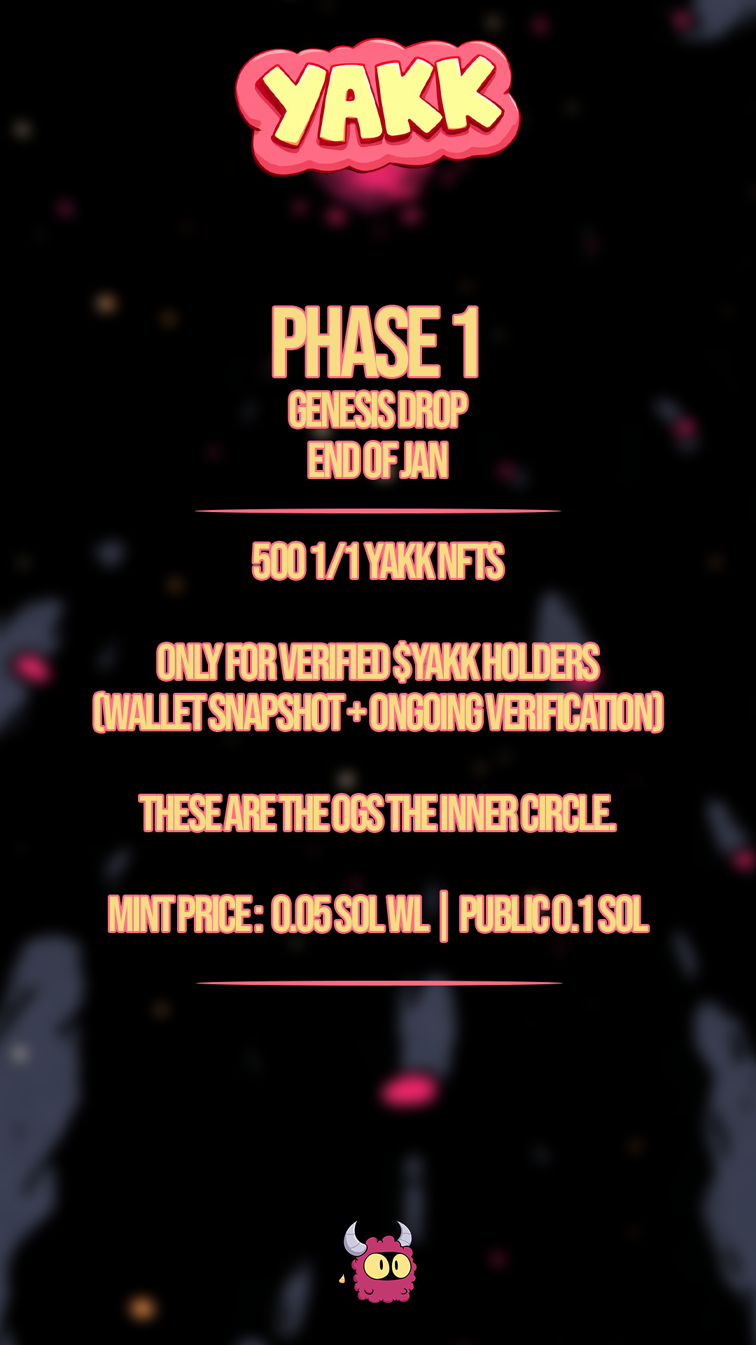 Phase 1 : Build &amp; Flow (Genesis Drop)
