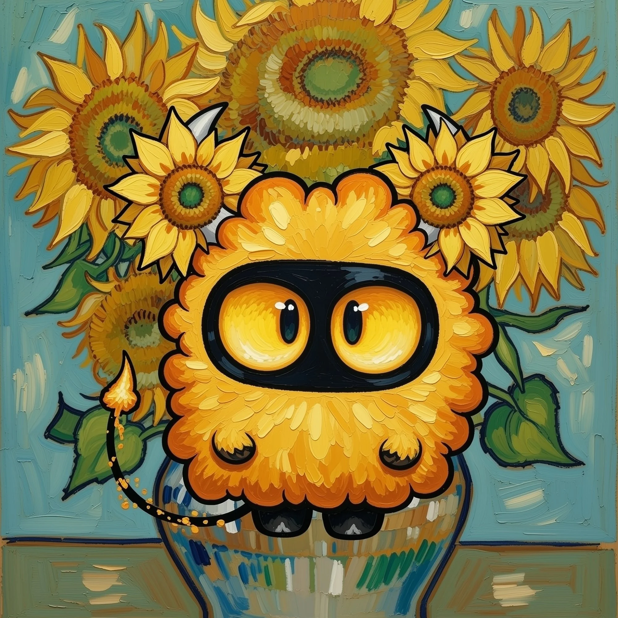 Gogh Sunflower