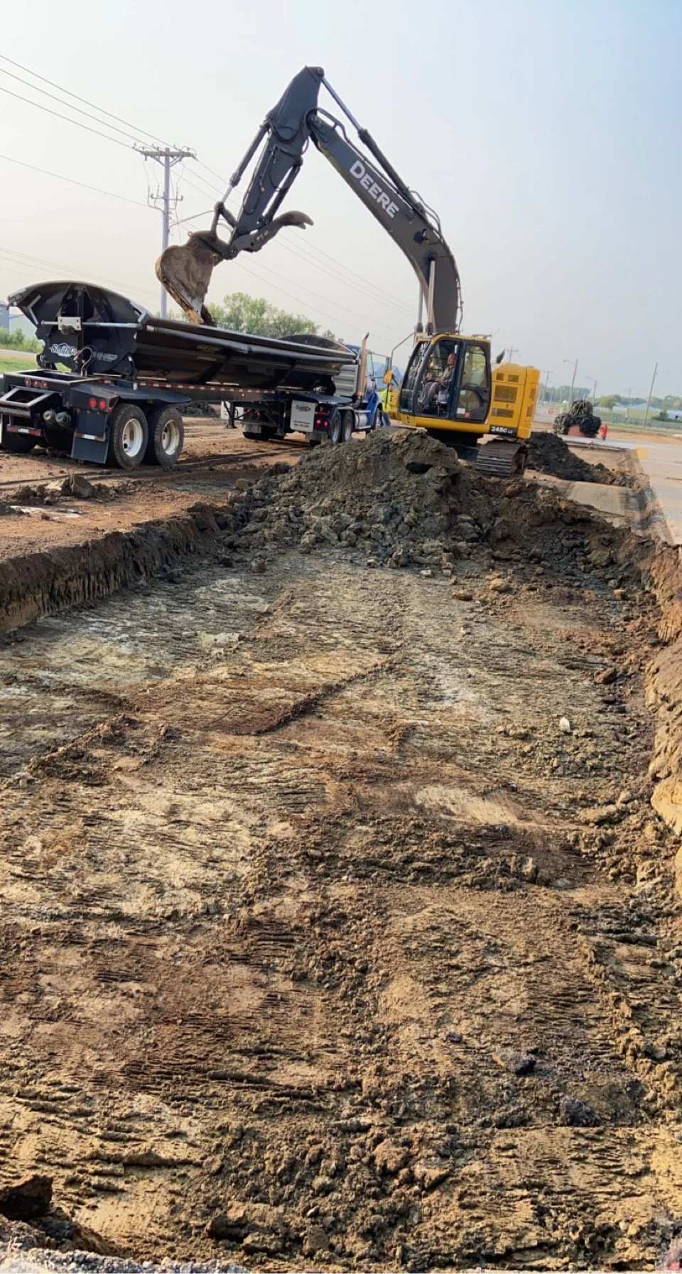 description of work being done in picture