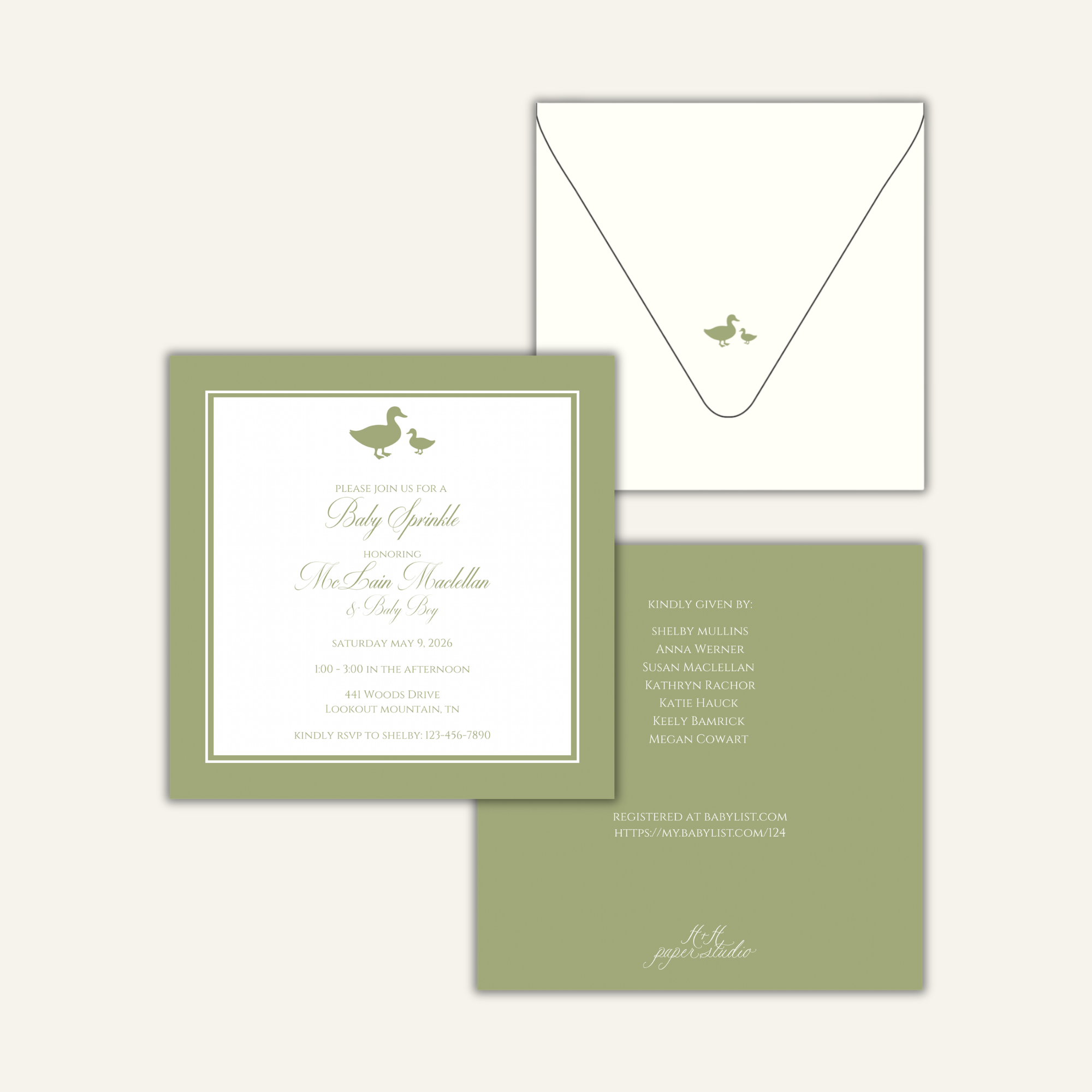 Wren Invitations