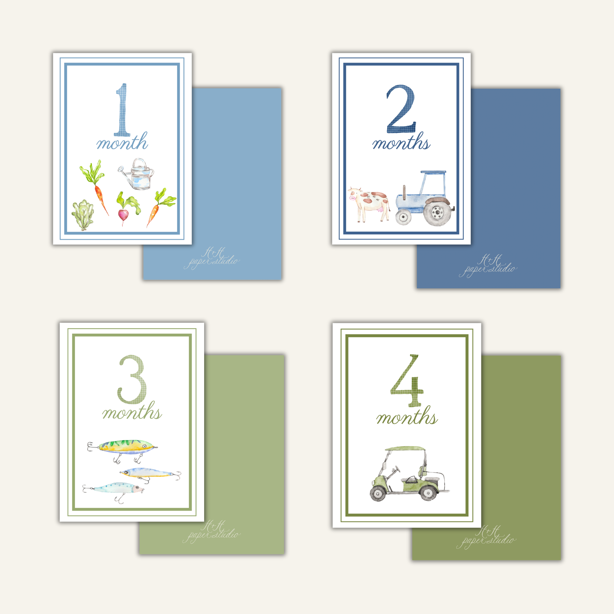 The Little Explorer Milestone Cards
