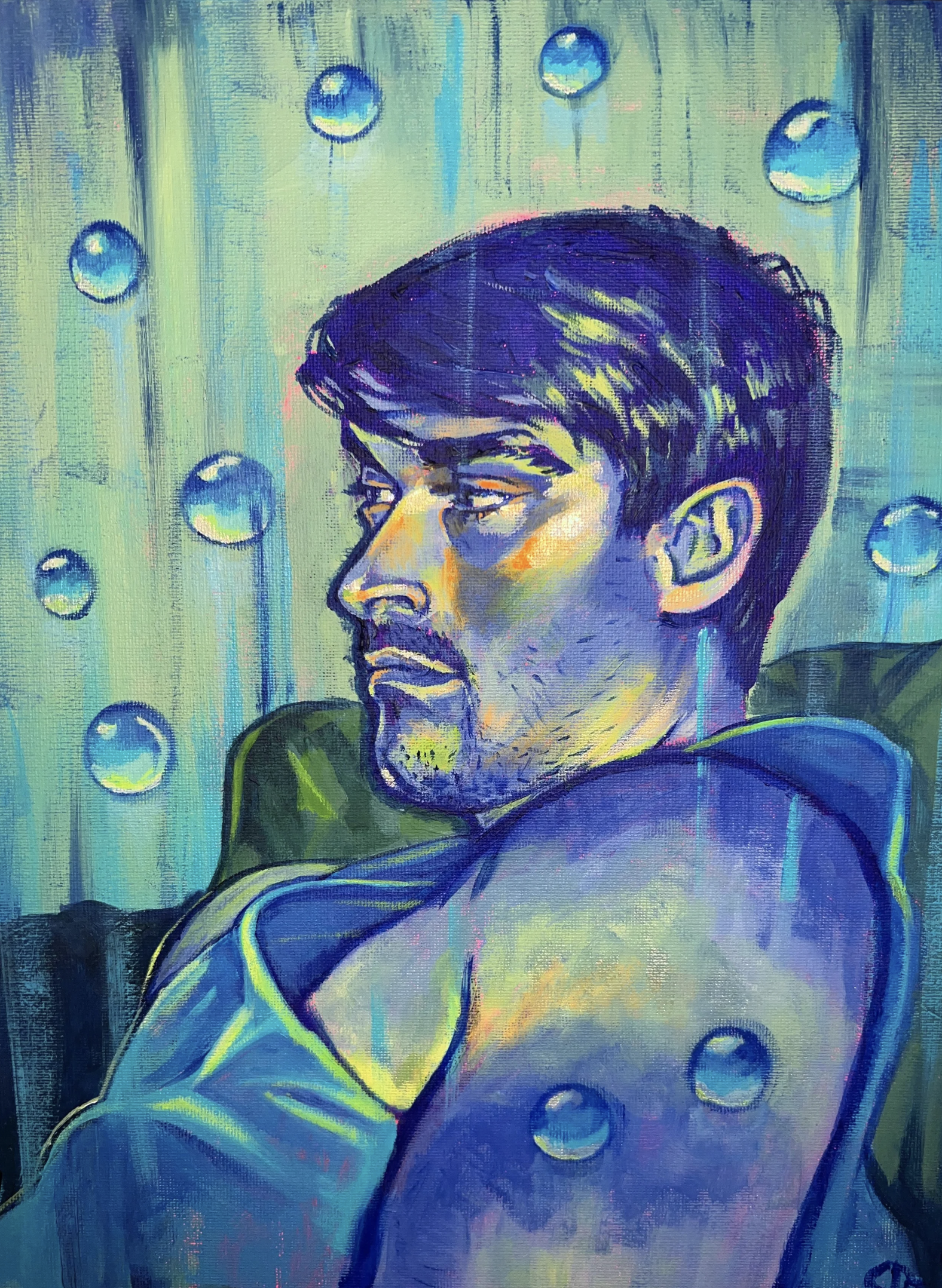 Acrylic Painting - Shane
