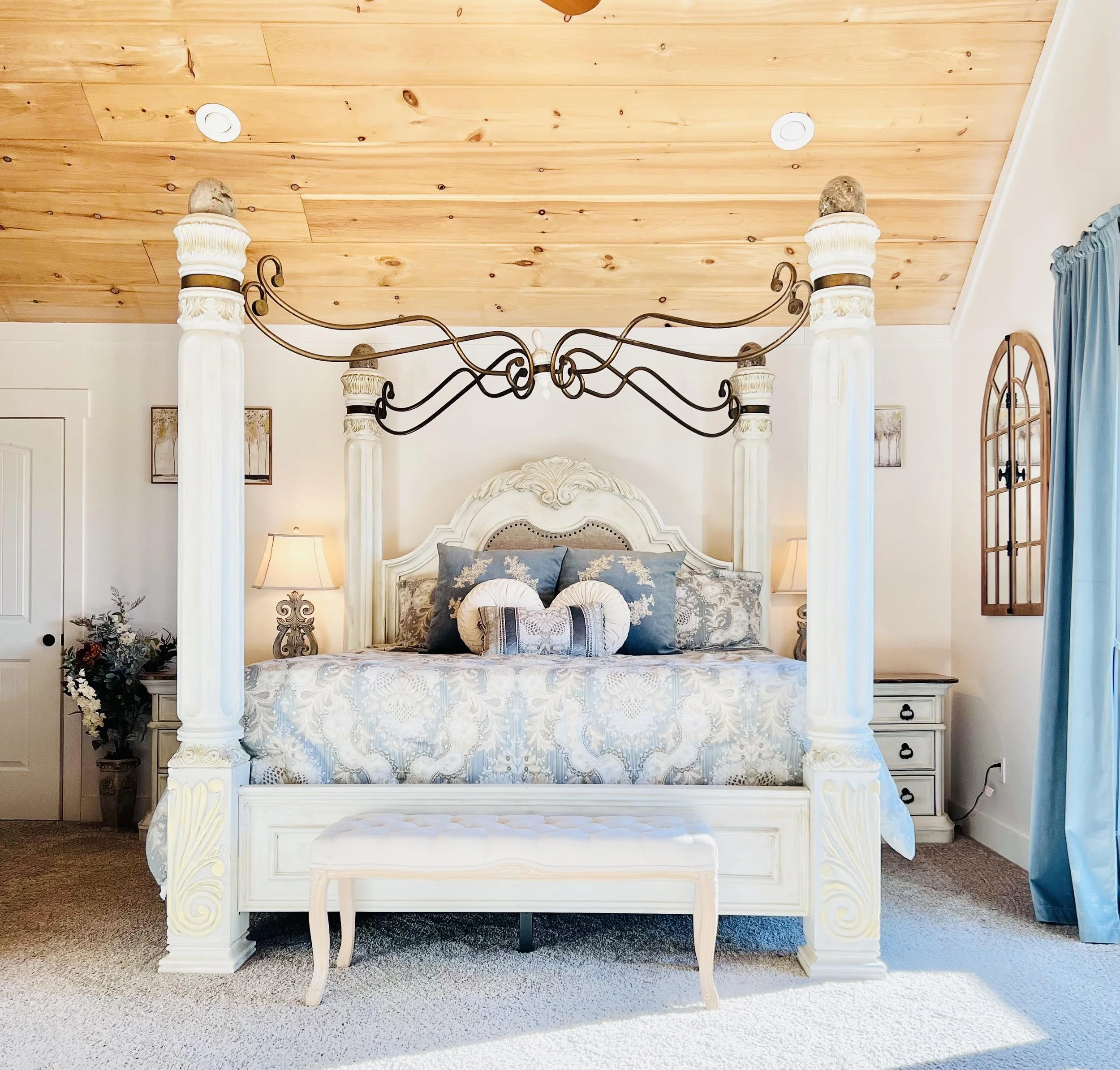 grande spacious primary bedroom vacation rental ball ground