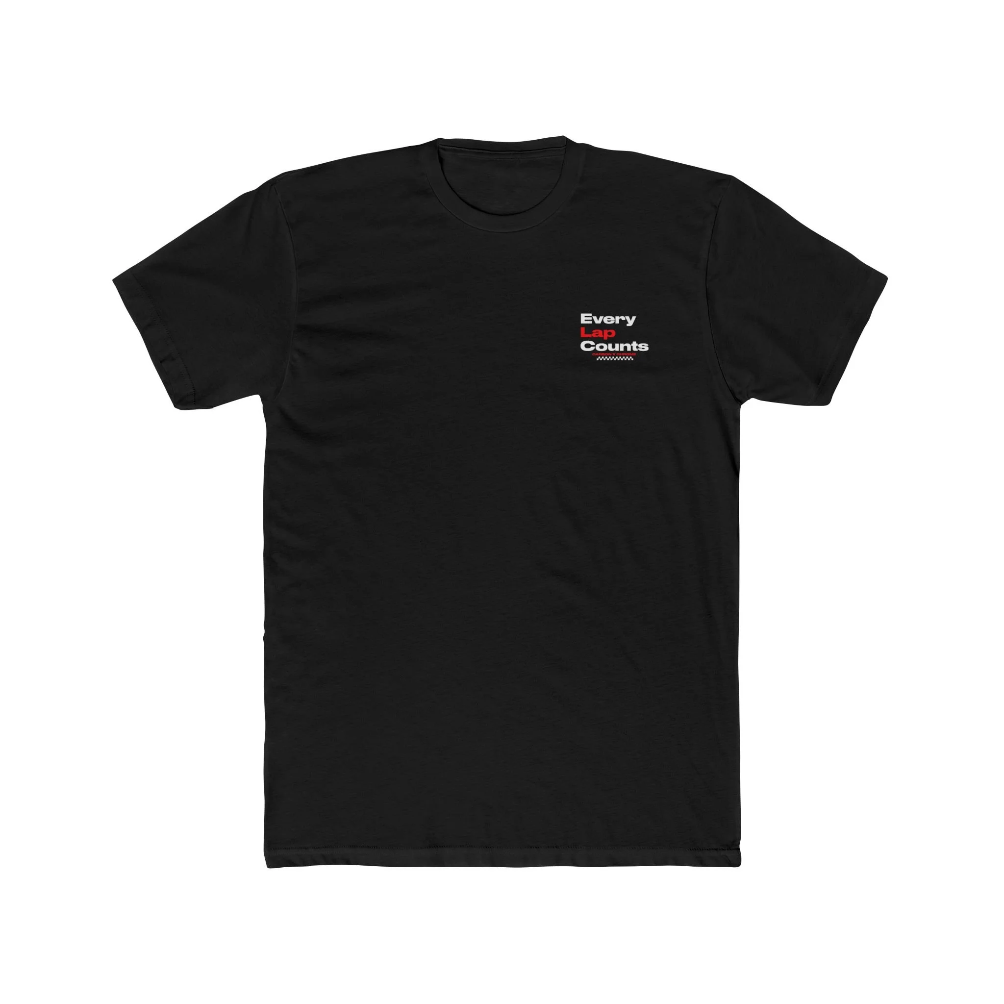 Every Lap Counts Racing T-Shirt | Carbon x Chrome