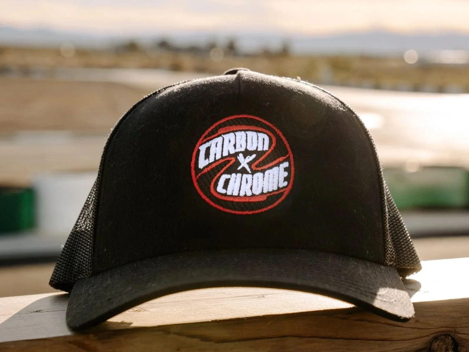 Carbon X Chrome Hat