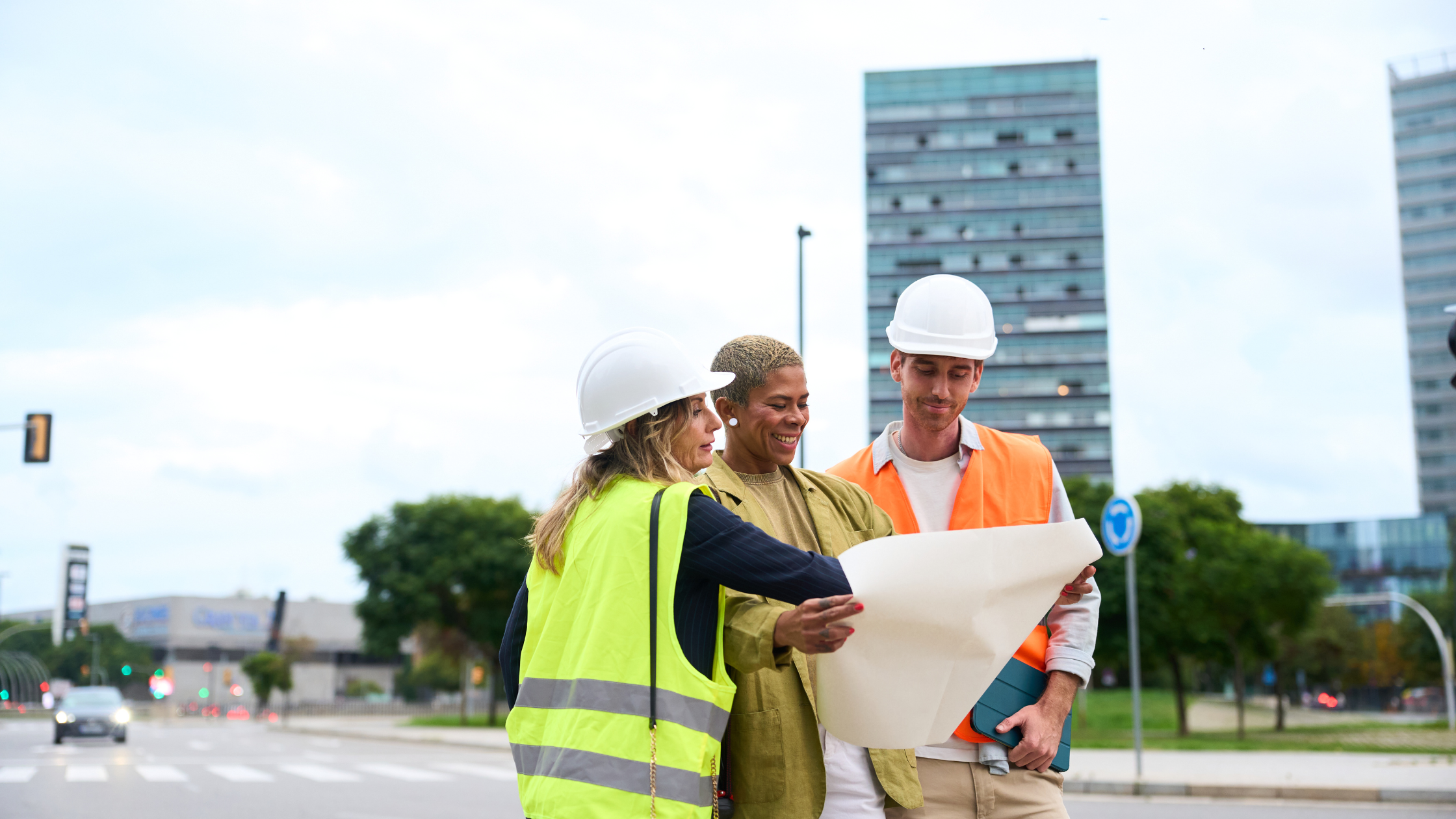 Commercial construction project illustrating the challenges of scaling construction operations profitably.