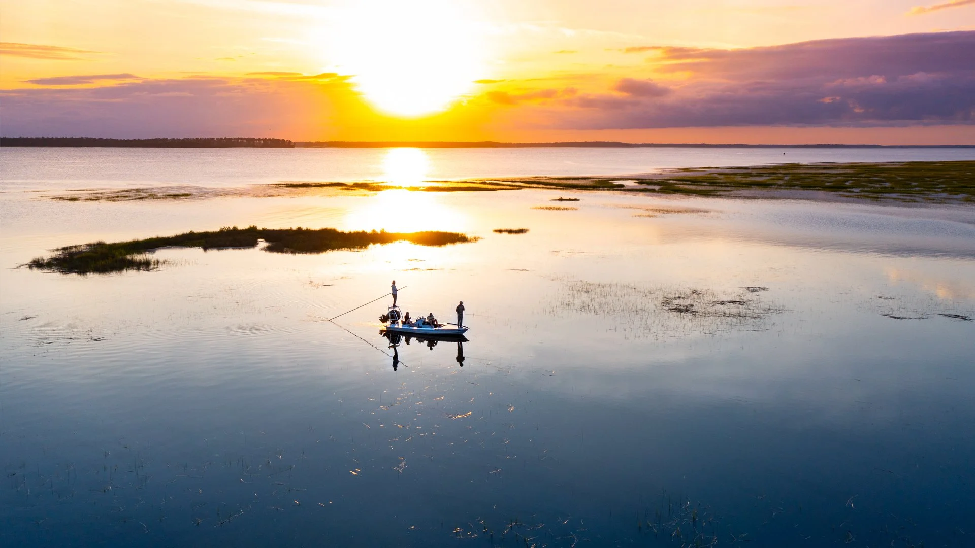 Fly fishing charters in Charleston, SC.