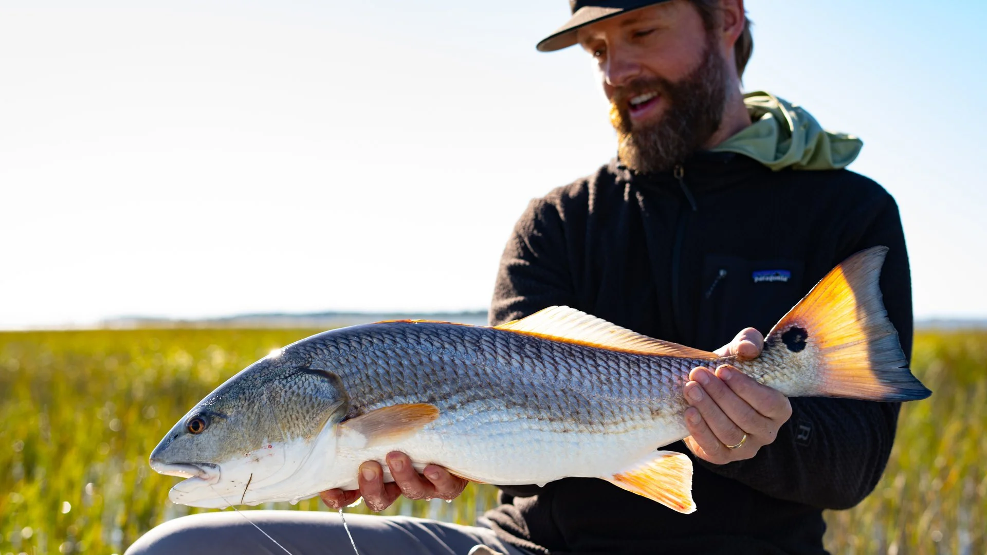 Charleston, SC redfish fly fishing guide trips.
