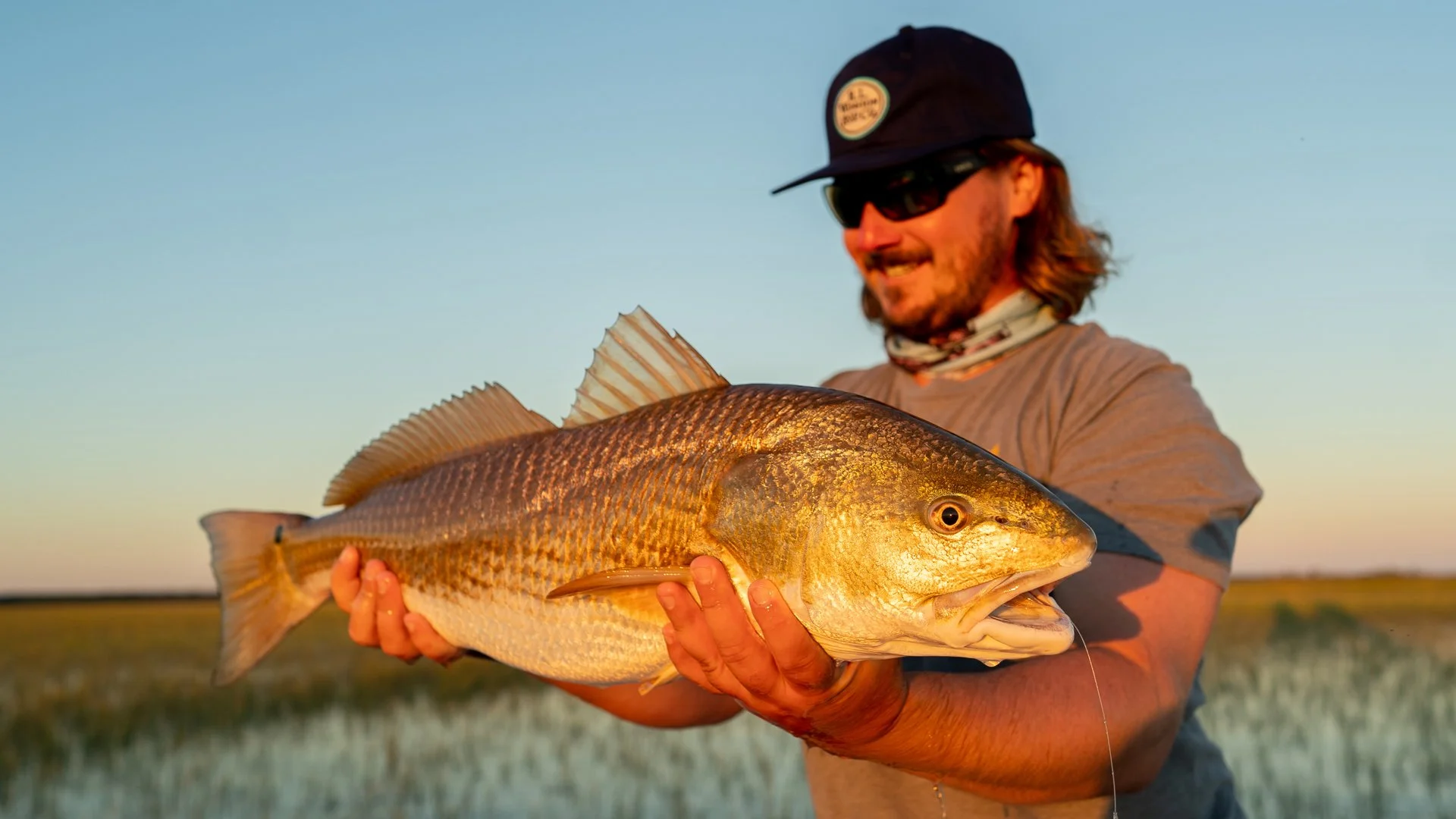 Charleston, SC redfish fly fishing guide.