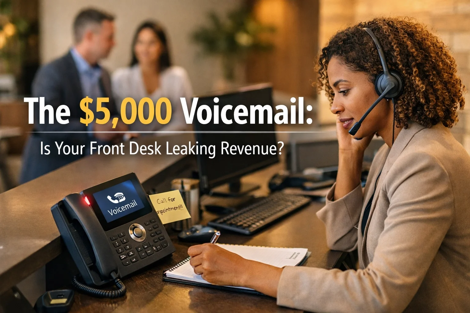 The $5,000 Voicemail: Is Your Front Desk Leaking Revenue?