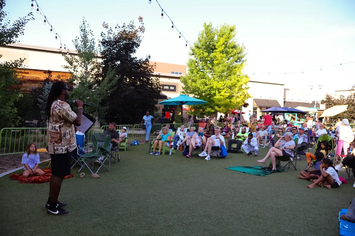 Dr. Pittman speaking about the history and contemporary significance of Juneteenth at the Fort Collins Juneteenth Celebration on June 19, 2026. Click to learn more.