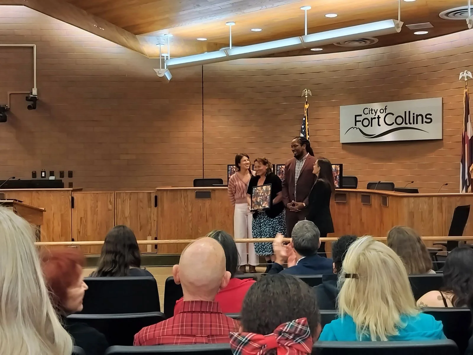 Accepting the 2025 FC Award