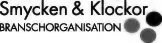 Text som säger 'Smycken & Klockor BransCH Organisation' på en vit bakgrund.