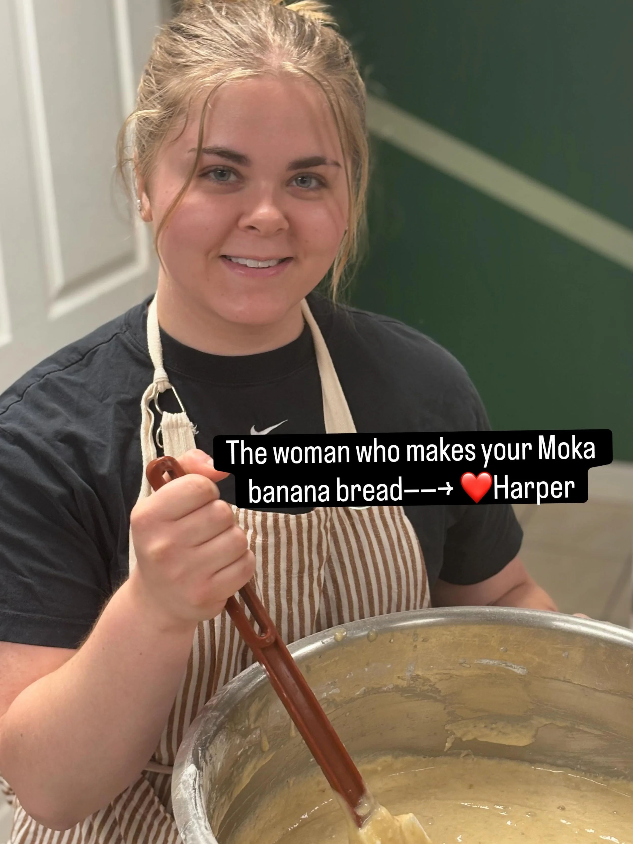 You can find our banana bread at all La Crosse and Onalaska @mokacoffeeshops.

Did you know banana is a trending dessert &amp; coffee flavor right now? We think it has something to do with people wanting a simpler more nostalgic time.
