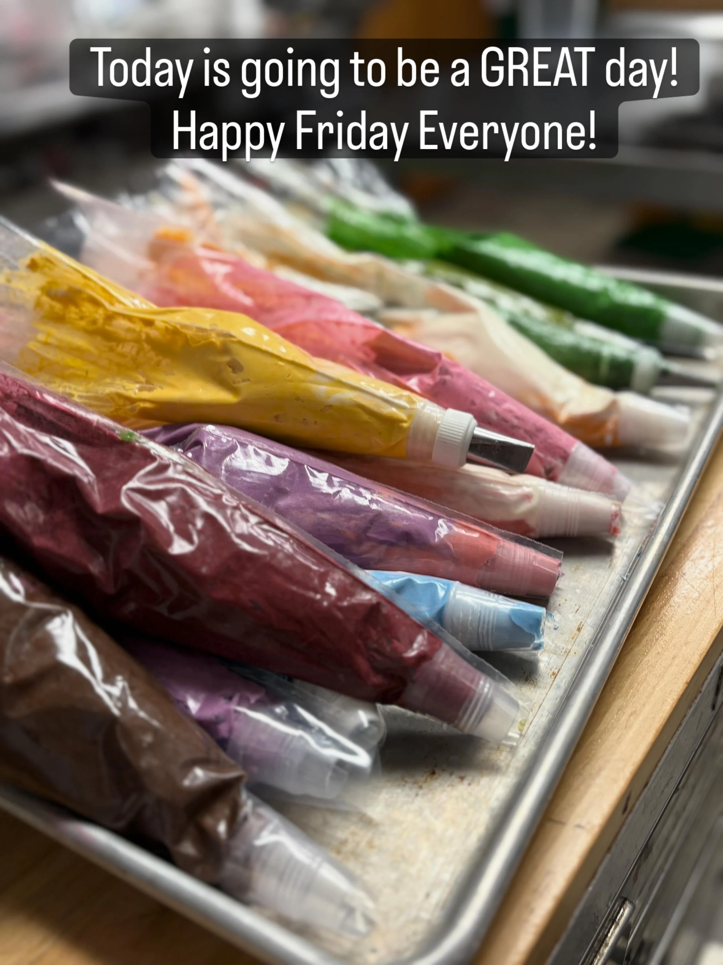 Thank you so much for your creative orders! Today is a day we get to let our artistry shine!
