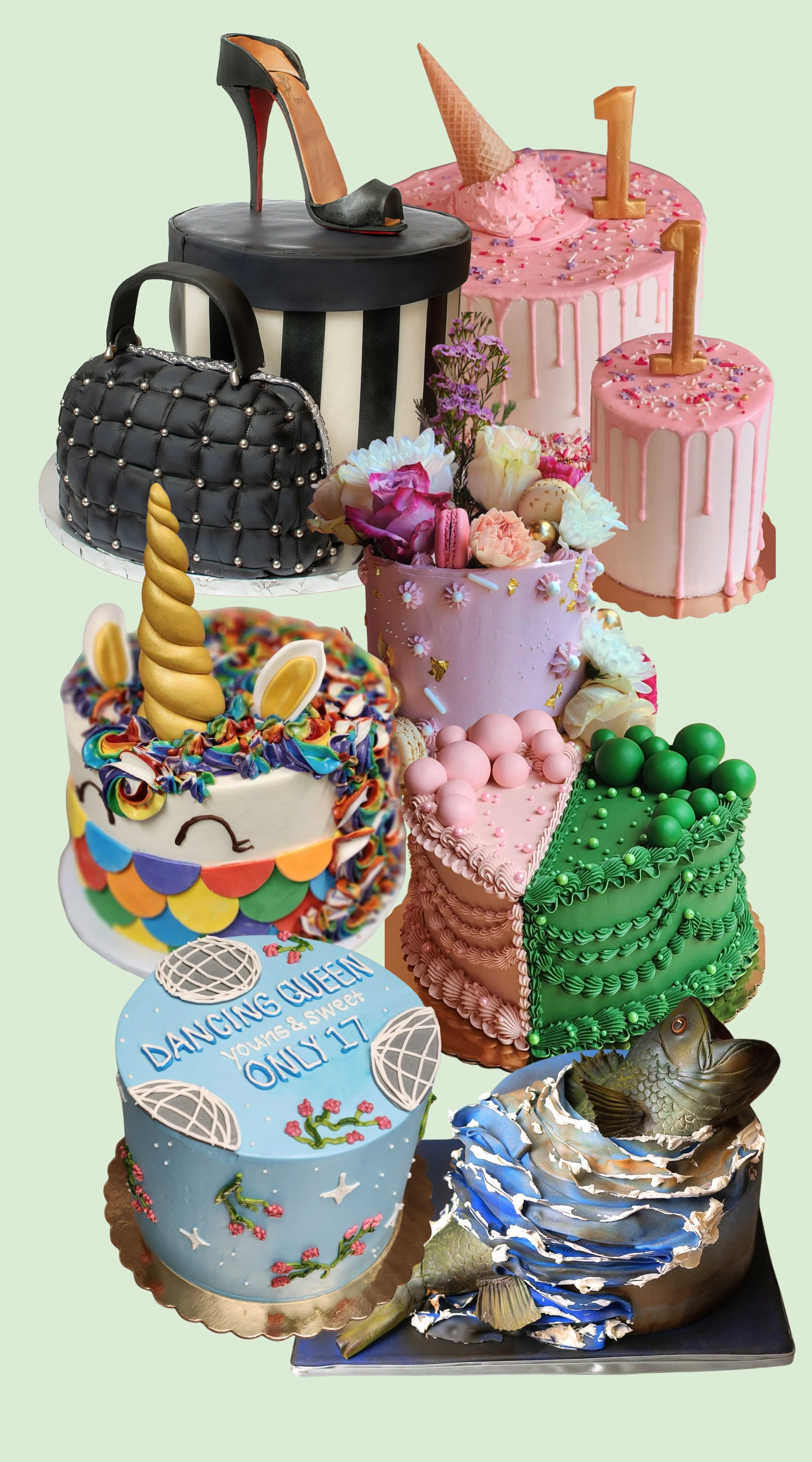 Custom Cakes — Meringue Bakery