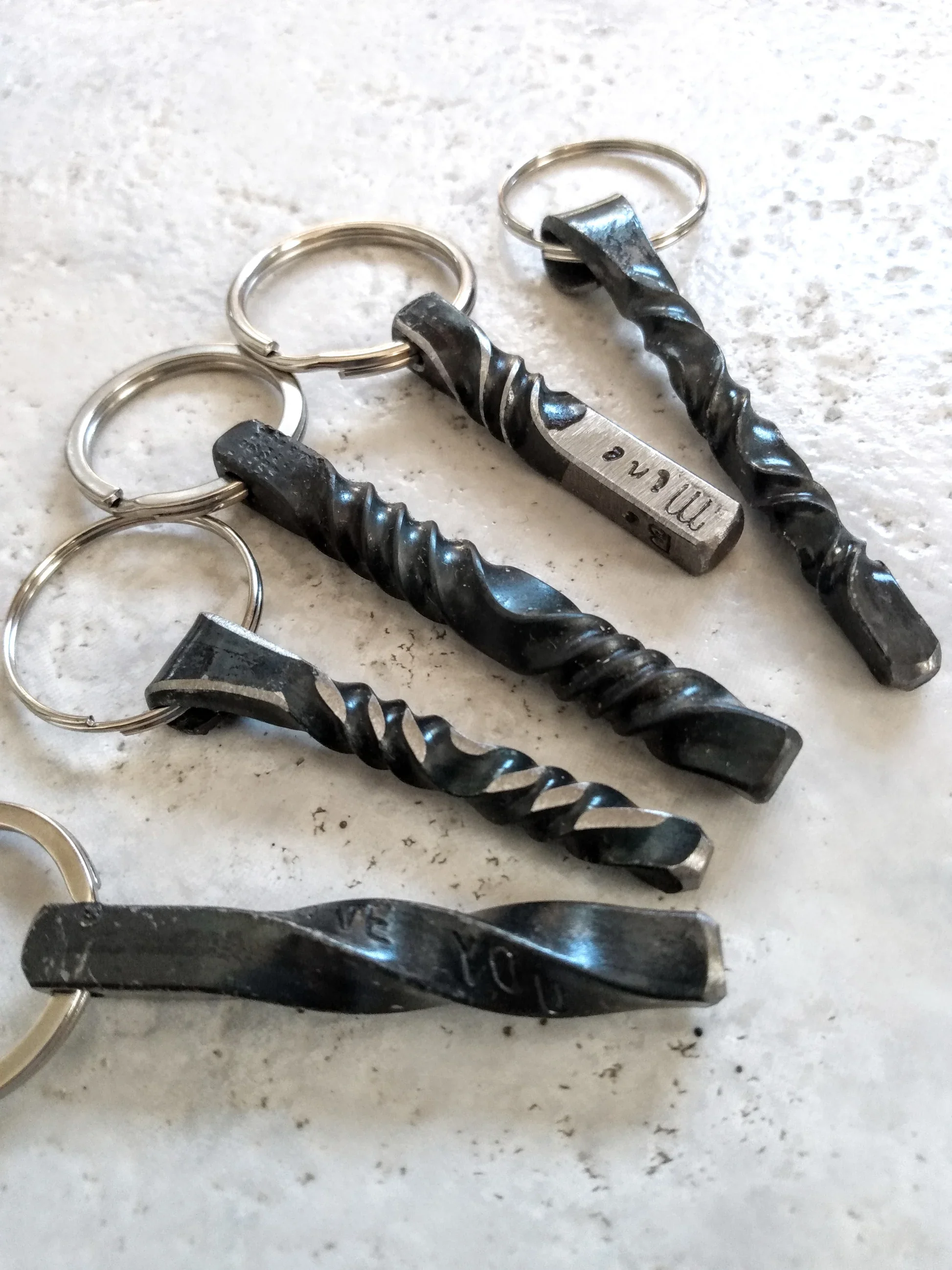 Twisted Keyring Fob