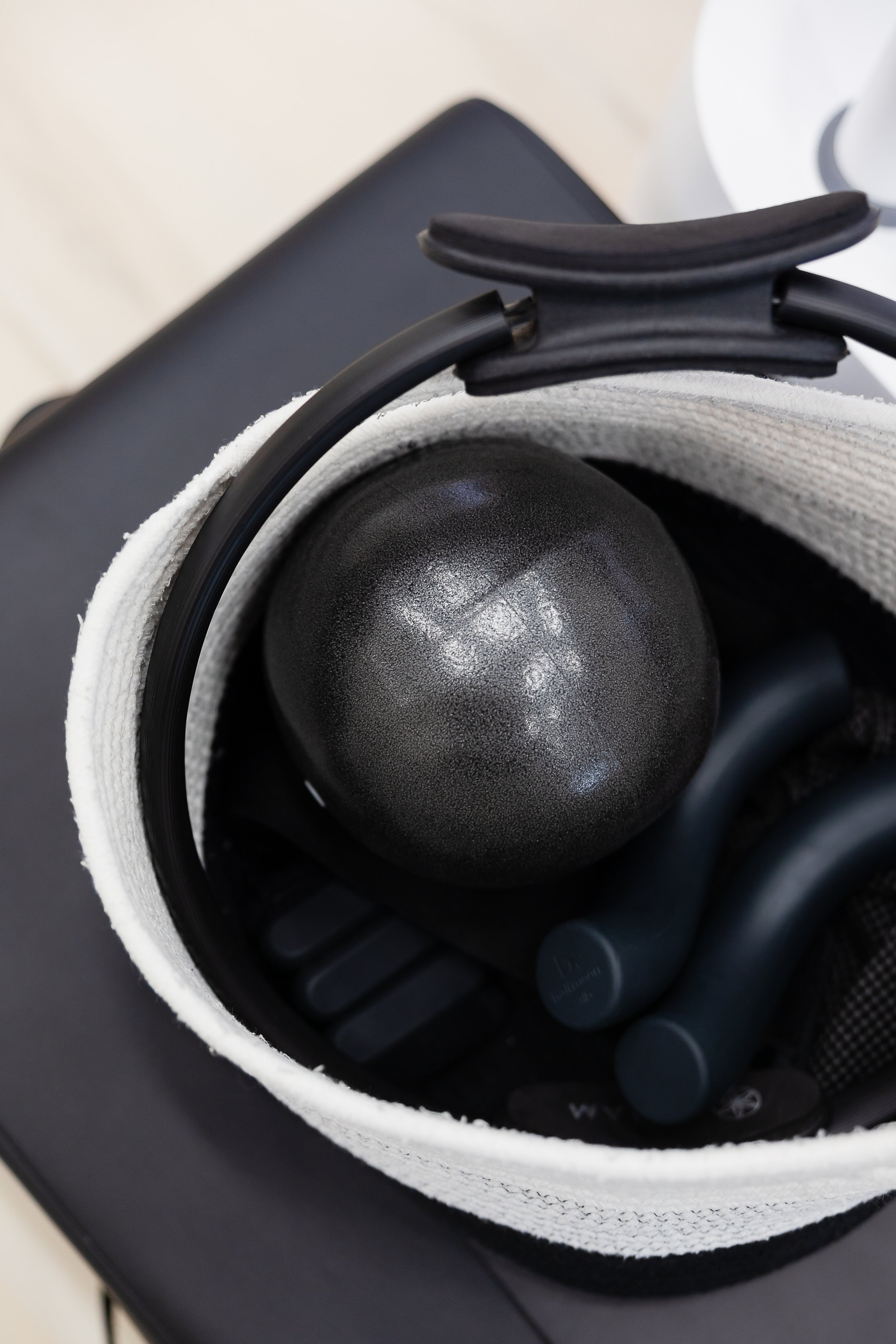 Pilates equipment and ball