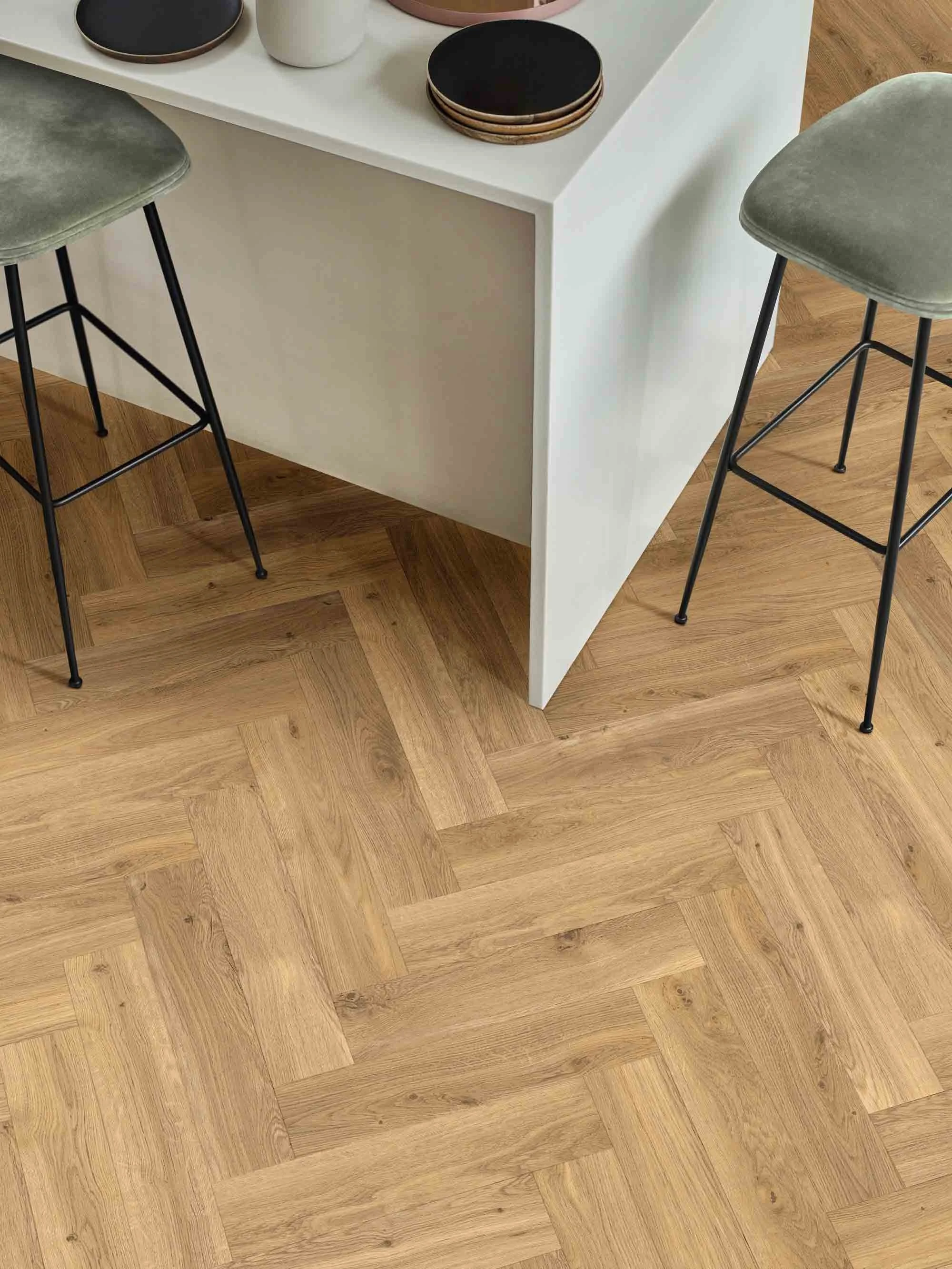 Amtico LVT Flooring at Cornwall Flooring & Home Co - Grey Kitchen Floor