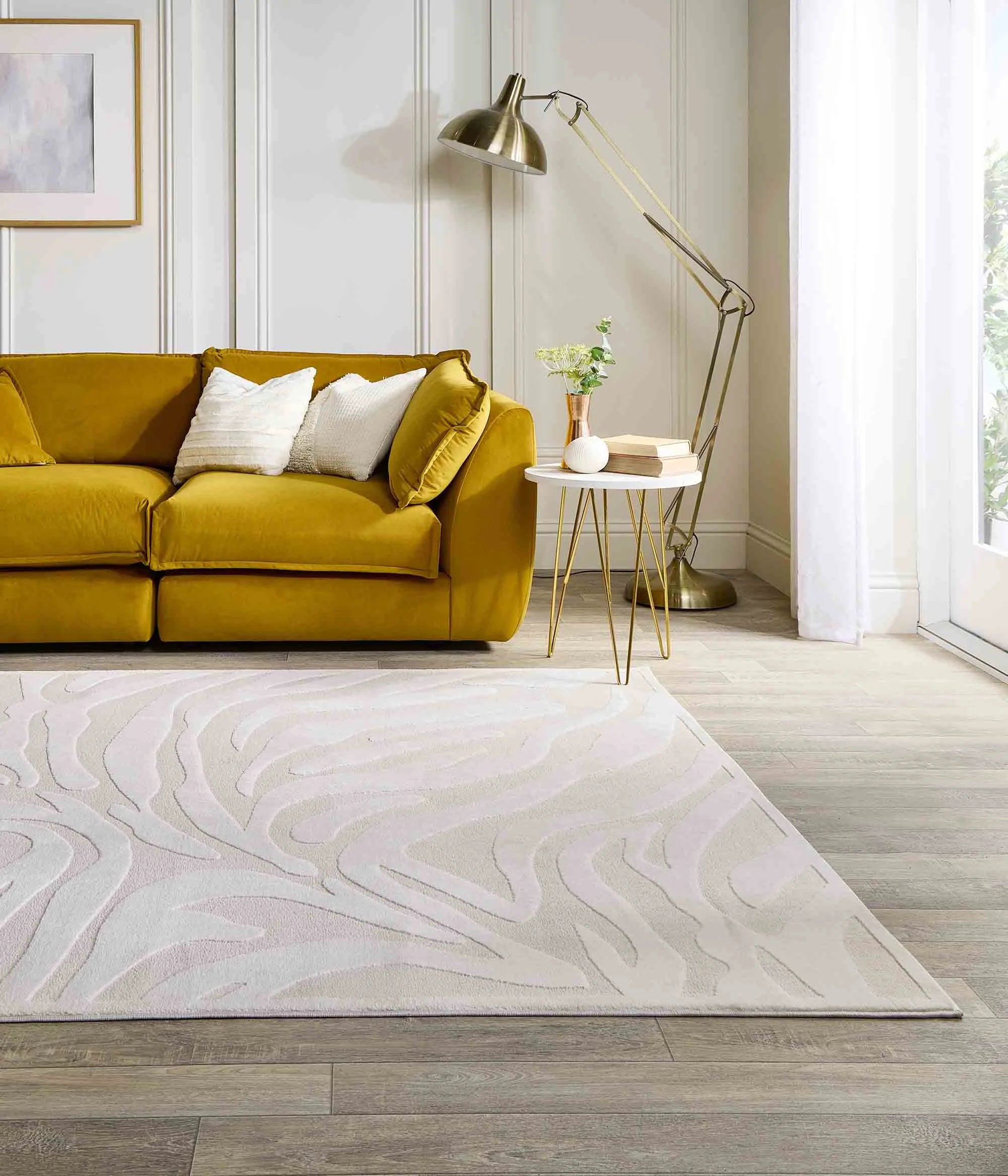 White pattern, British Made Rugs At Cornwall Flooring and Home Co