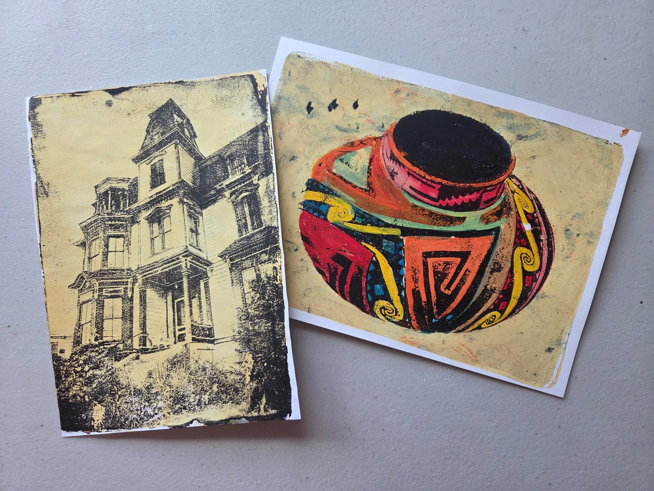 Examples of image transfers