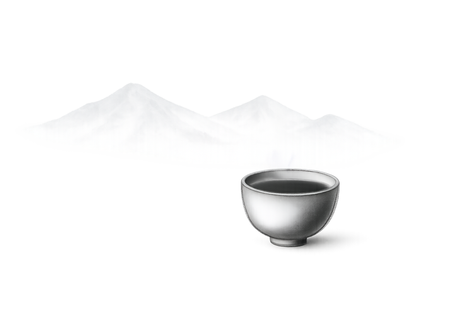 A cup of tea or soup next to piles of white sugar, with a background of bright neon lights and a digital display panel.