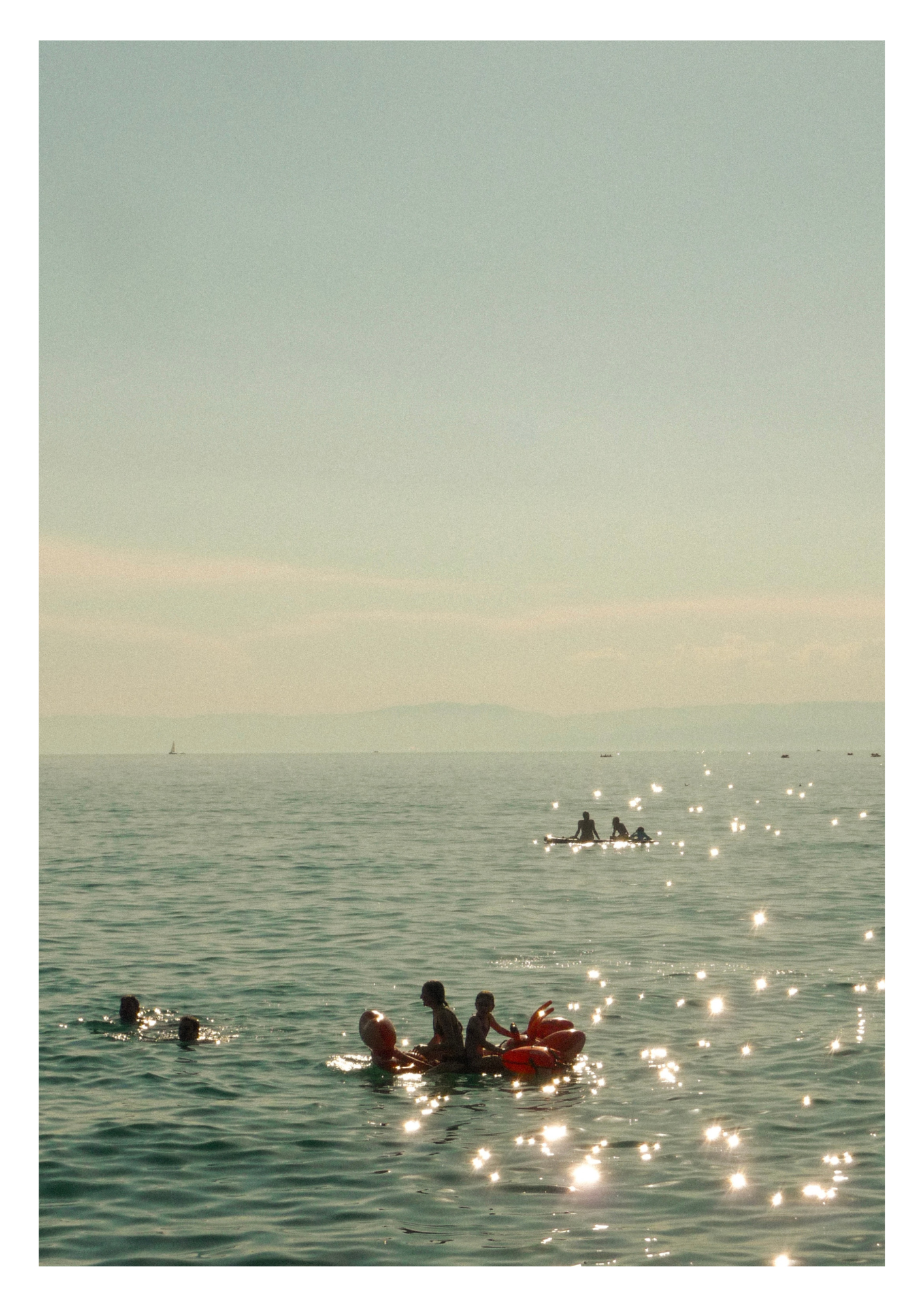 Sparkling lake