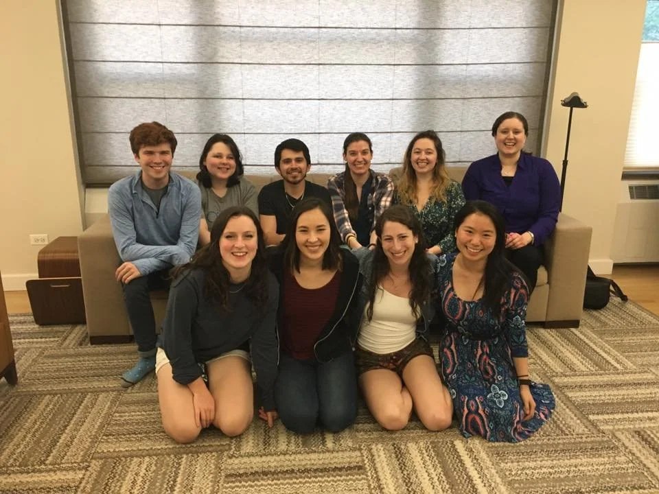 End of year gathering at Allison Hall (2017)