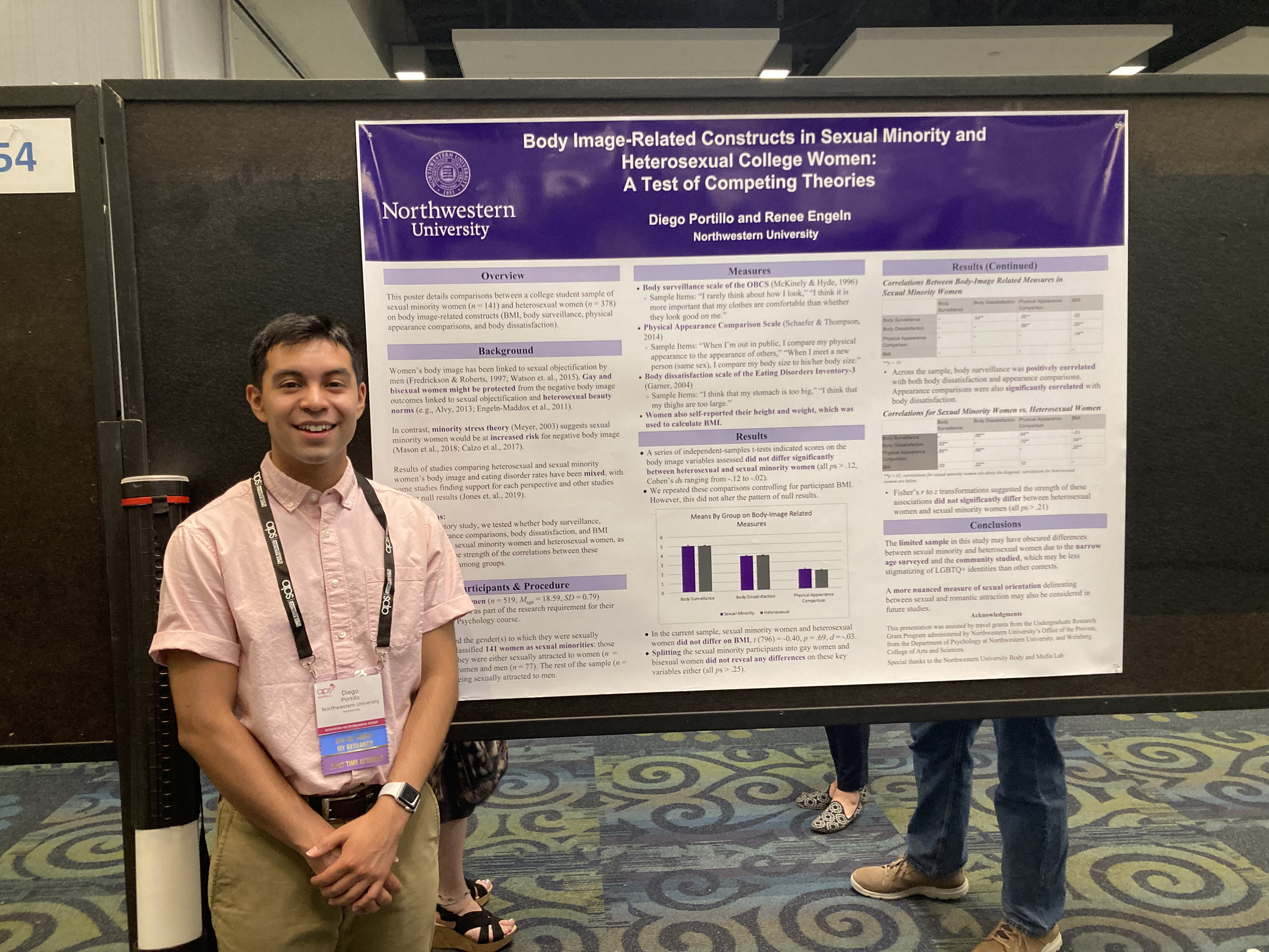 Diego Portillo at APS (2023)