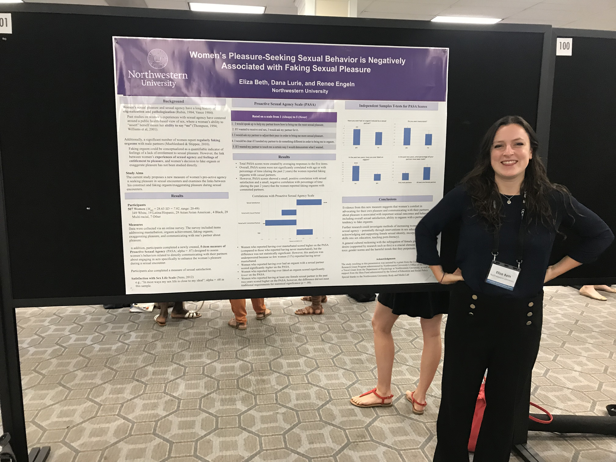 Eliza Beth at APS (2019)