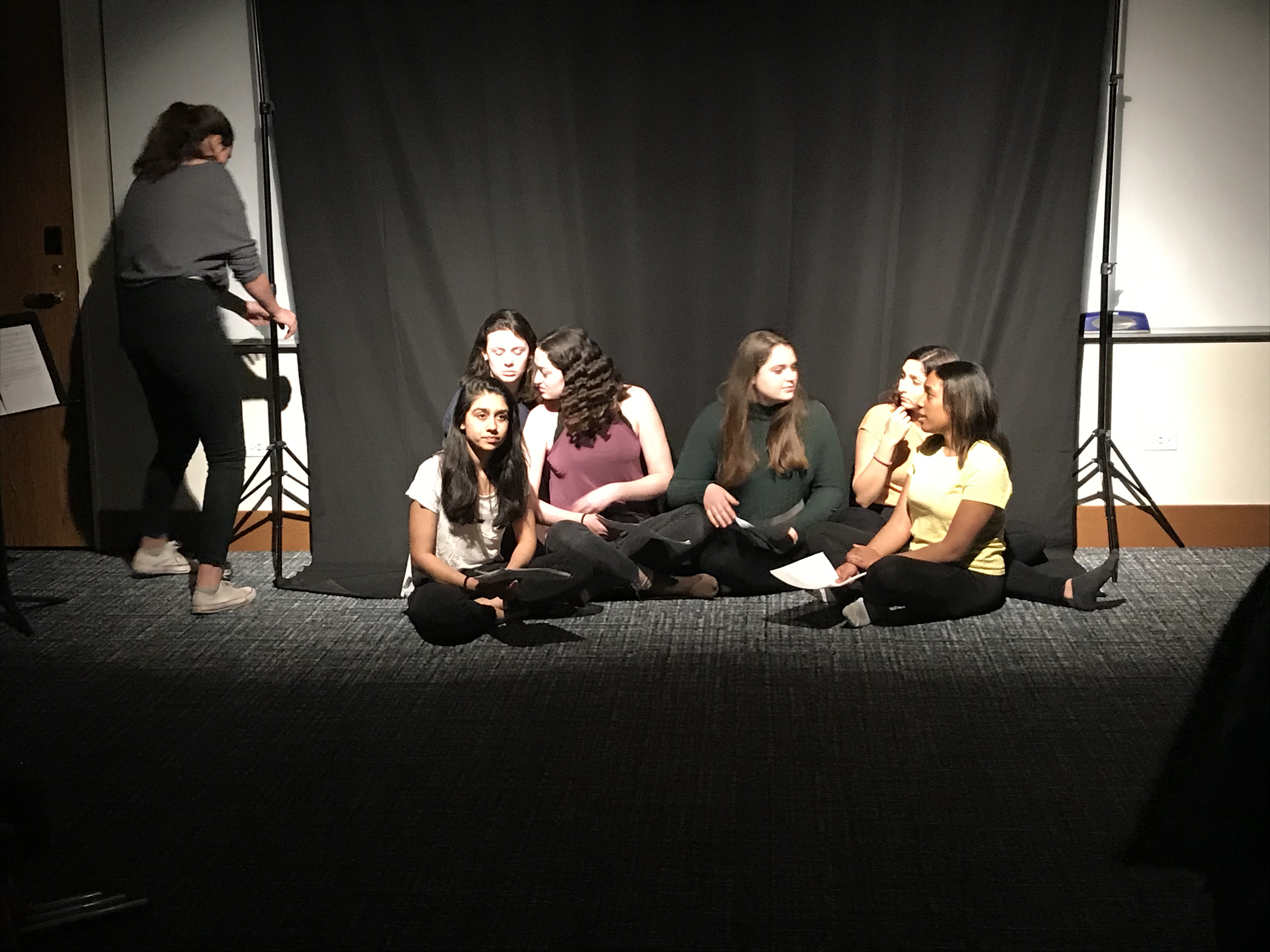 BAMs and NU theatre students perform "Body Stories" (2020)