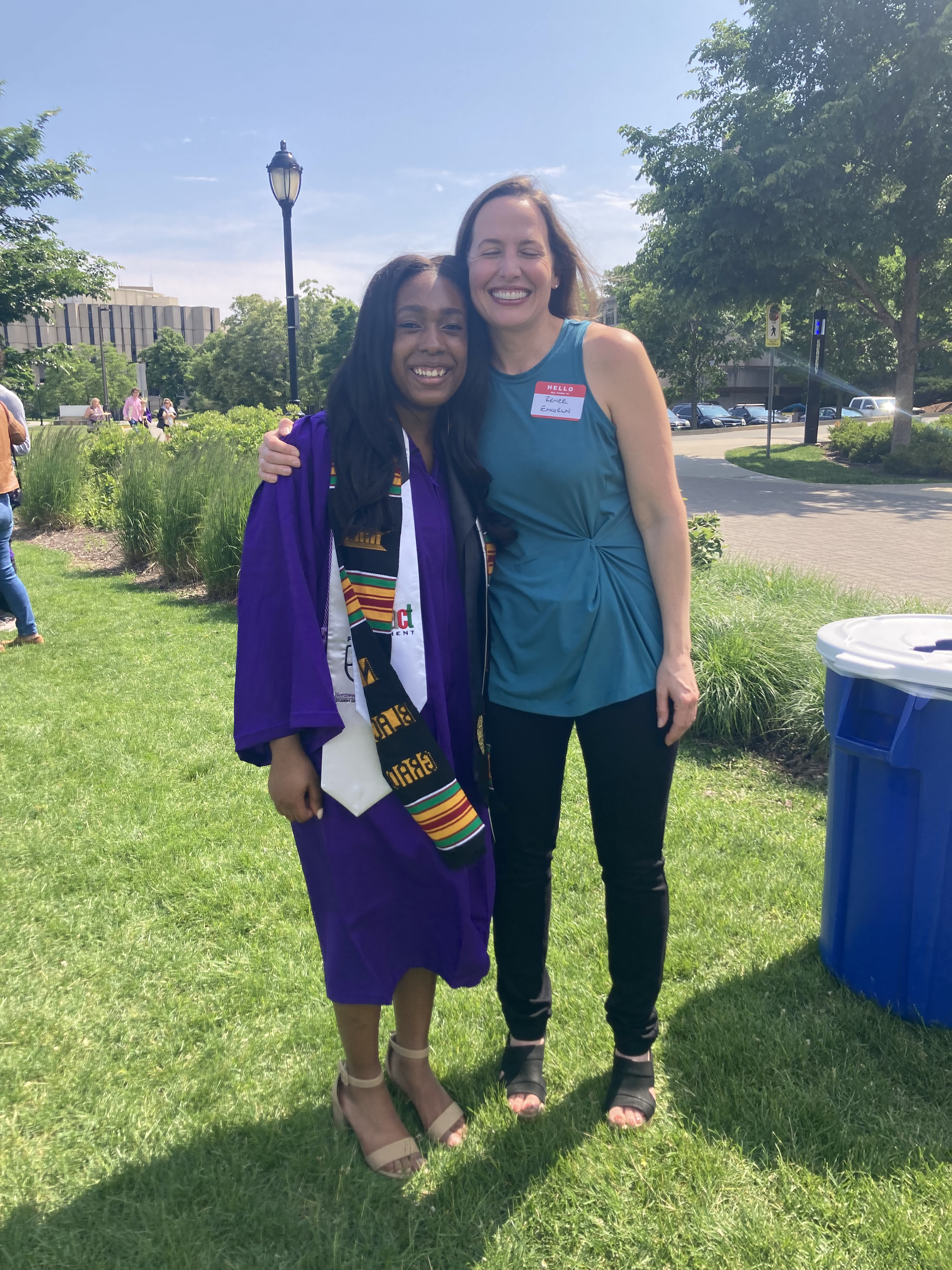 Harlym Pike at Psychology Graduation (2022)