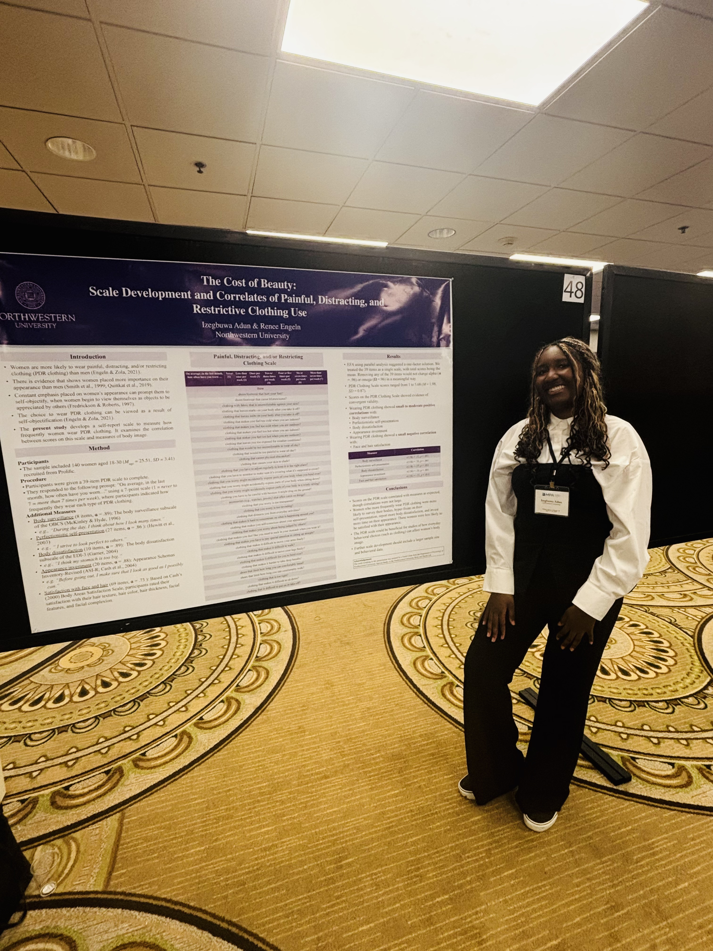 Izzy presenting at MPA (2026)